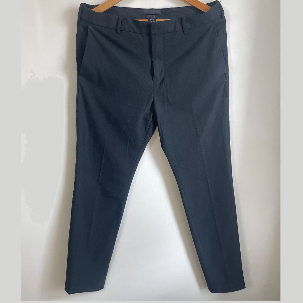 H&M Black Slacks Slim Fit Size 33